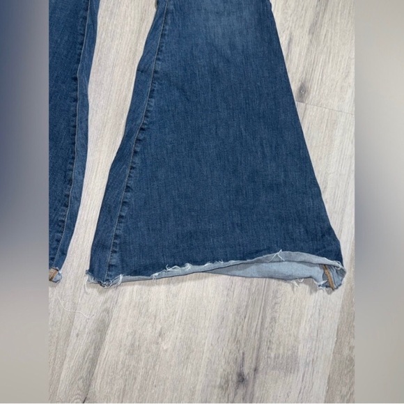 Free People Dark Blue Flare Jeans - Picture 5 of 6